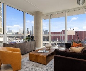 Hudson House interior.